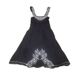 Free People embroidered dress